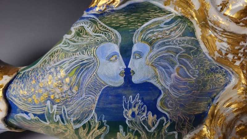 Deep Water Encounter (detail)